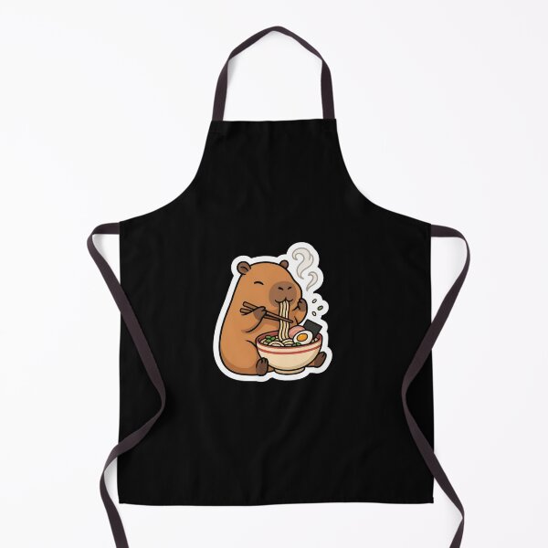 Item preview, Capybara Eating Ramen! designed and sold by Peter Stawicki.