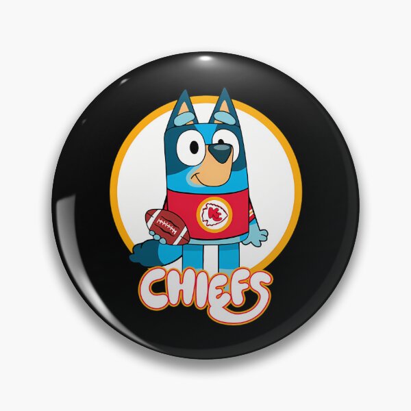 Item preview, Bluey Chiefs Football designed and sold by mcarboneart.