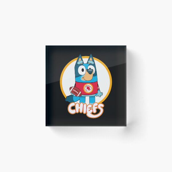 Item preview, Bluey Chiefs Football designed and sold by mcarboneart.
