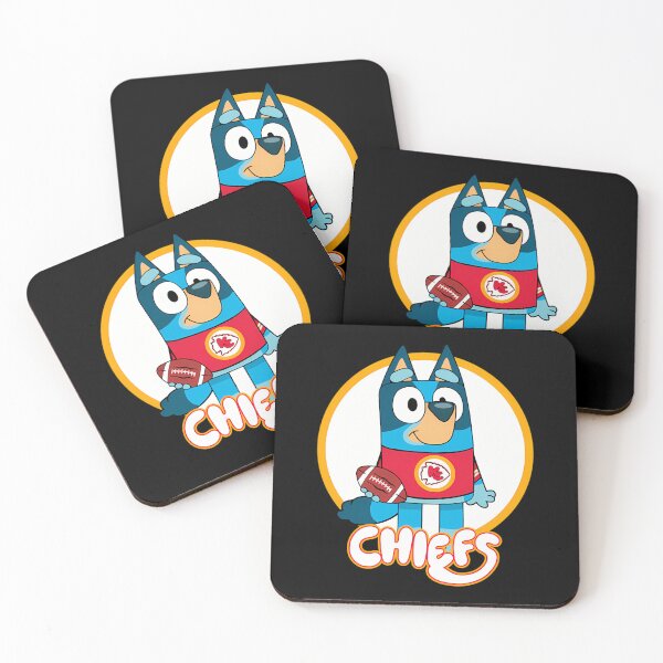 Item preview, Bluey Chiefs Football designed and sold by mcarboneart.