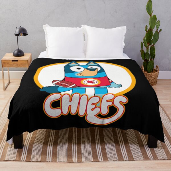 Aperçu de l'œuvre Football des Bluey Chiefs créée et vendue par mcarboneart.