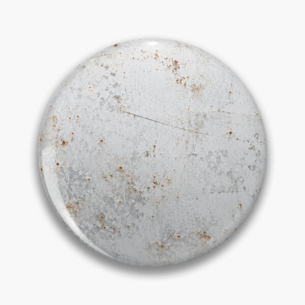 Item preview, White Painted Metal with Delicate Rust Spots designed and sold by The Rust Lab.