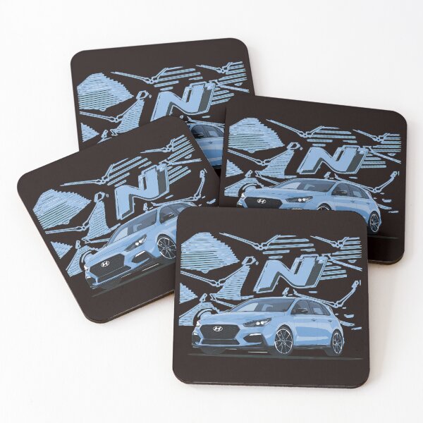 Item preview, Performance Hatchback N Series Car Art designed and sold by findOutDraw.