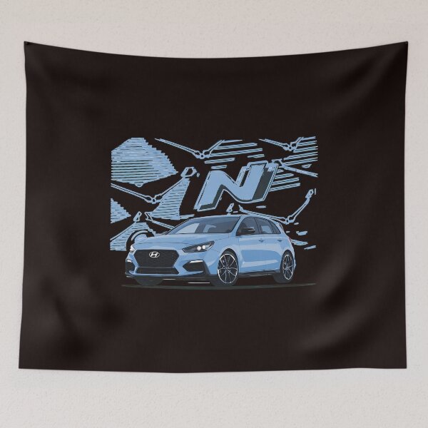 Item preview, Performance Hatchback N Series Car Art designed and sold by findOutDraw.
