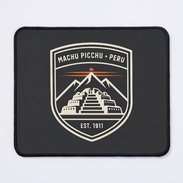Item preview, Machu Picchu Crest — Peru Shield Badge Logo designed and sold by Shutter-Dragon.