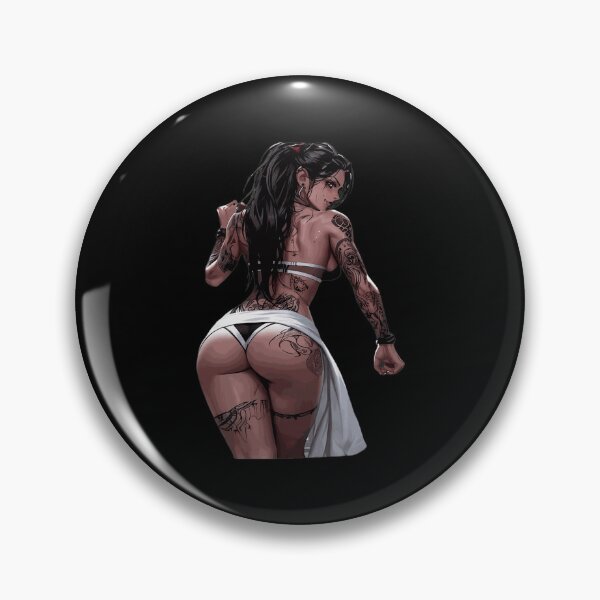 Item preview, Edgy Tattooed Woman Art designed and sold by Schromen20.