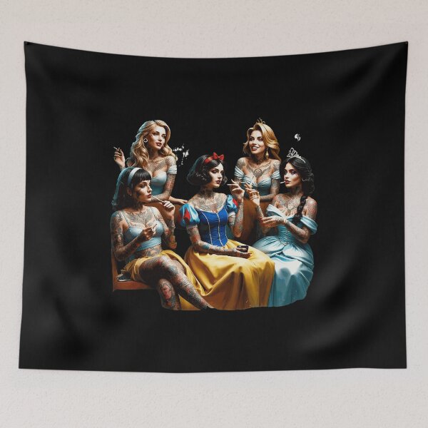 Item preview, Edgy Princesses Art designed and sold by Nishanth49.