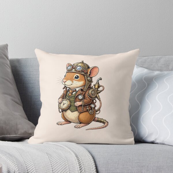 Item preview, Steampunk Mouse – Cute Mechanical Inventor designed and sold by SweetLilith.