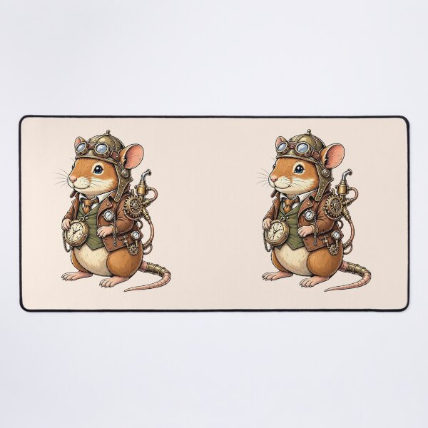 Item preview, Steampunk Mouse – Cute Mechanical Inventor designed and sold by SweetLilith.