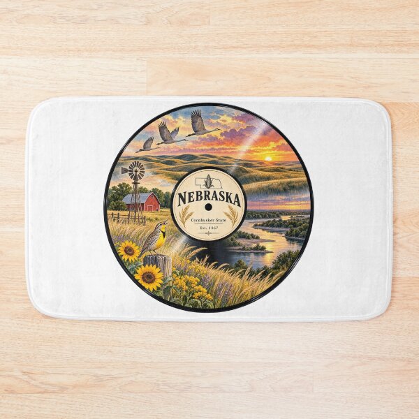 Item preview, Nebraska Vinyl Record designed and sold by Whimspired By Paxx.