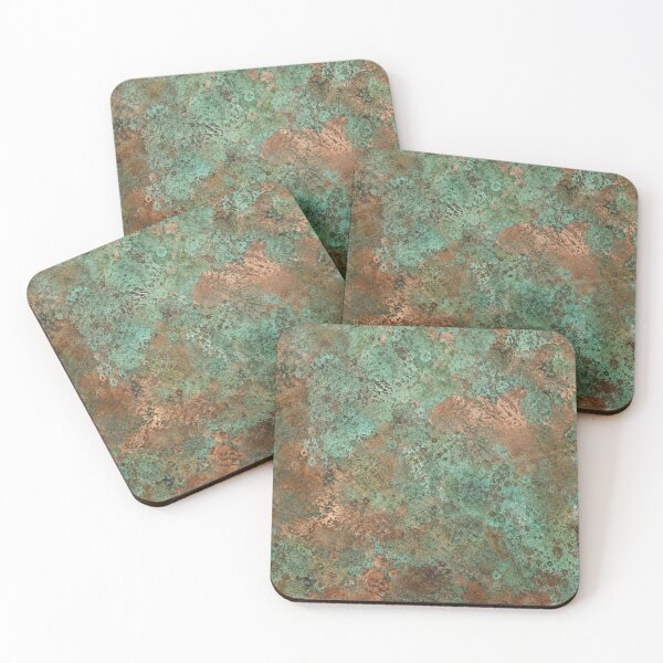 Item preview, Copper Metal with Verdigris Green Patina designed and sold by The Rust Lab.
