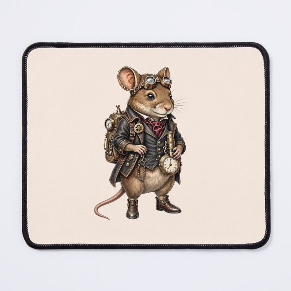 Item preview, Steampunk Mouse – Cute Mechanical Inventor designed and sold by SweetLilith.