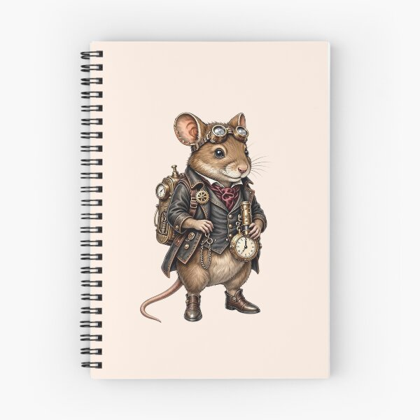 Item preview, Steampunk Mouse – Cute Mechanical Inventor designed and sold by SweetLilith.