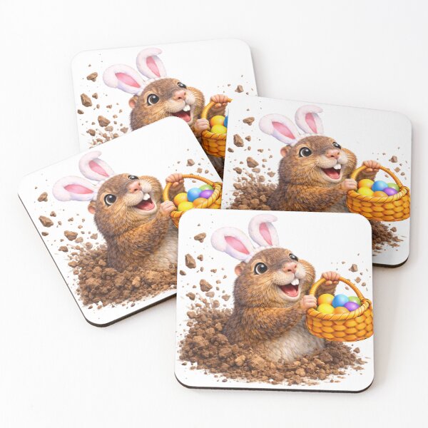 Item preview, Pocket Gopher Easter Eggs designed and sold by Sillytoe.