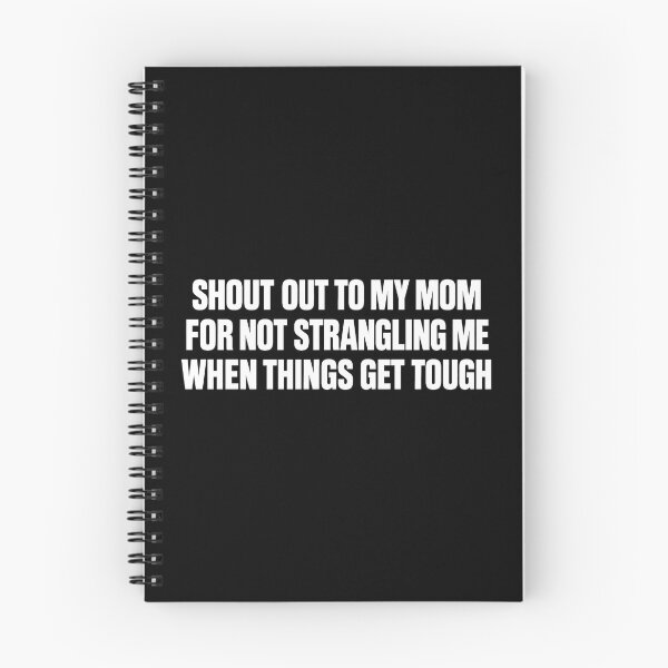 Item preview, Shout Out to My Mom for Not Strangling Me When Things Get 2 designed and sold by SanipepaVase.