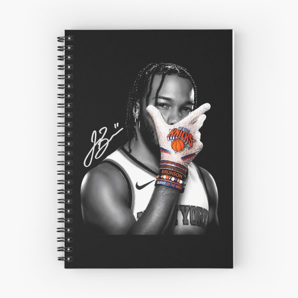Artikelvorschau, Jalen Brunson NY Knicks Unterschrift entworfen und verkauft von mcarboneart.
