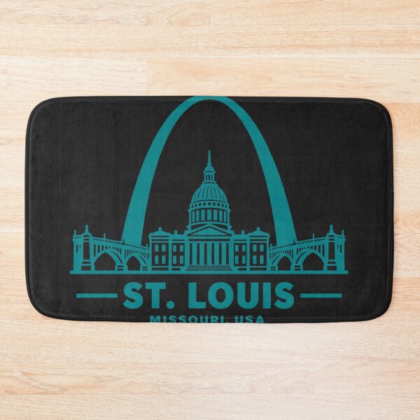 Item preview, St. Louis Missouri USA Line Art Skyline Poster designed and sold by CMYKStudio.