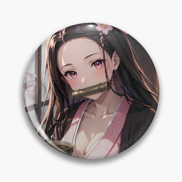 Item preview, Nezuko Kamado Demon Slayer Cozy Tea by the Window designed and sold by SolenneAzur.