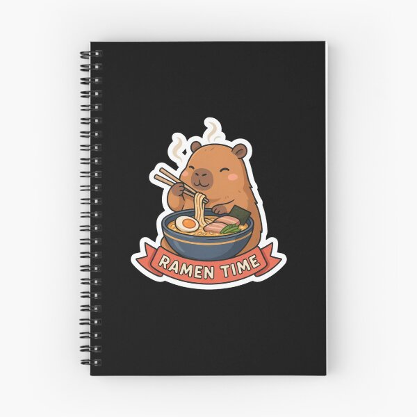 Item preview, Ramen Time!! Love those Capy's! designed and sold by Peter Stawicki.