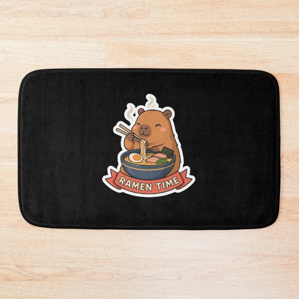 Item preview, Ramen Time!! Love those Capy's! designed and sold by Peter Stawicki.