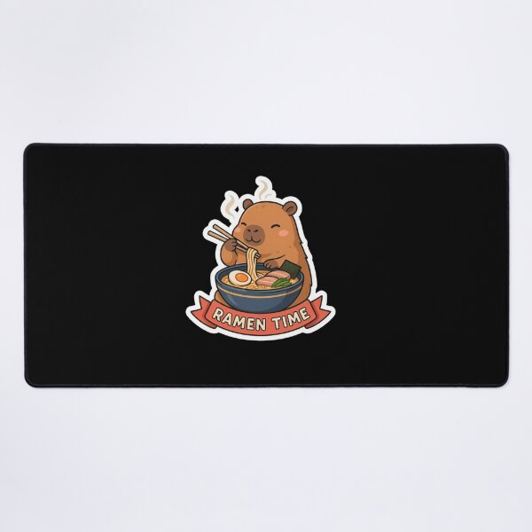 Item preview, Ramen Time!! Love those Capy's! designed and sold by Peter Stawicki.