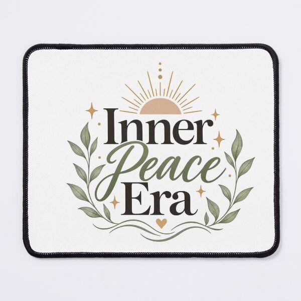 Item preview, Inner Peace Era – Healing, Self Care & Mindfulness Quote Design designed and sold by Sanika arts .