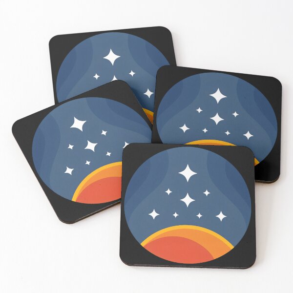 Item preview, Cosmic Wonder Starry Night Planet Horizon  designed and sold by SilentCosmos.