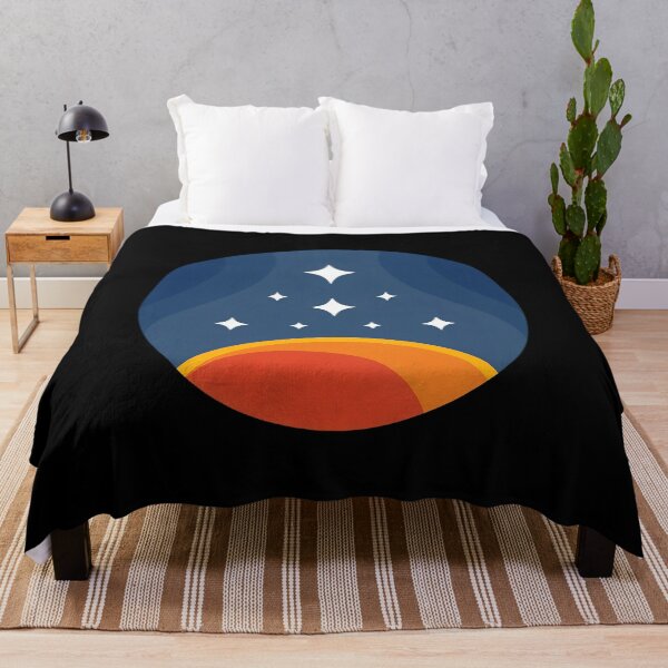 Item preview, Cosmic Wonder Starry Night Planet Horizon designed and sold by SilentCosmos.