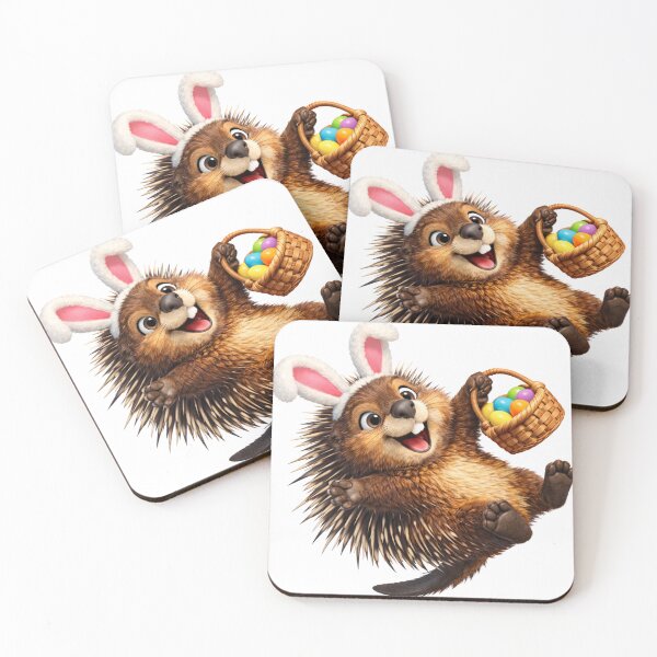 Item preview, Porcupine Easter Bunny designed and sold by Sillytoe.