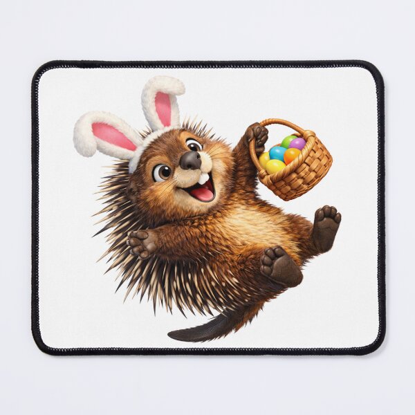 Item preview, Porcupine Easter Bunny designed and sold by Sillytoe.
