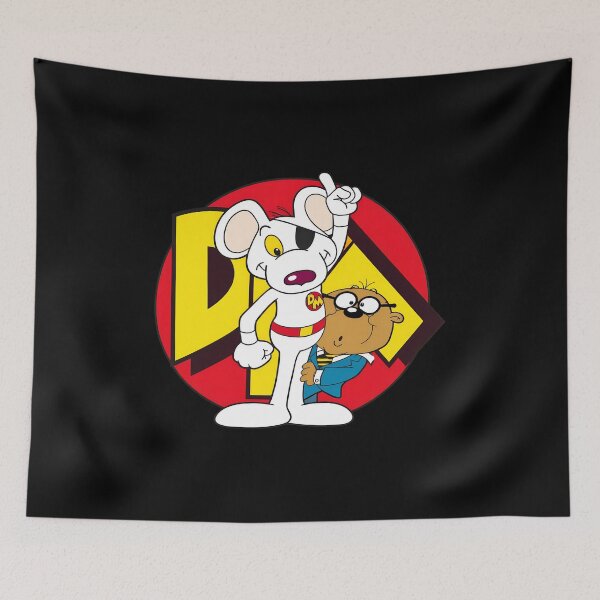 Item preview, Danger Mouse and Penfold Retro Cartoon designed and sold by SilentCosmos.