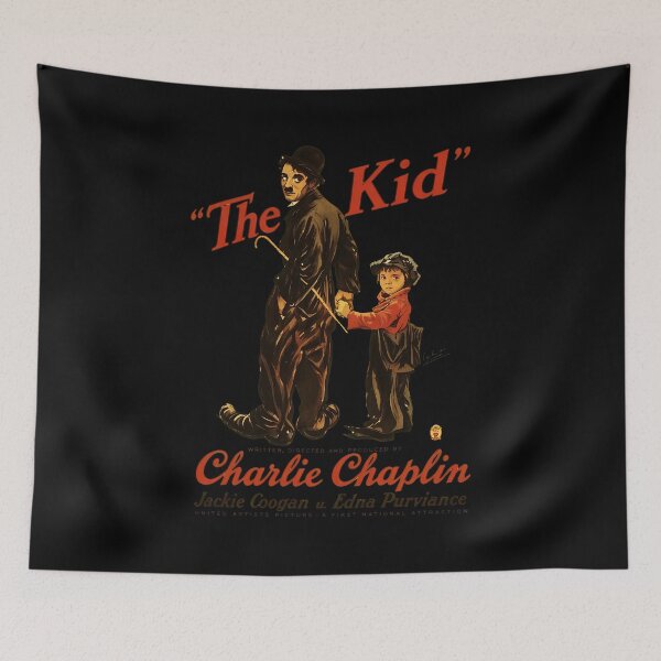 Item preview,  "The Kid" Charlie Chaplin Movie Art designed and sold by SilentCosmos.