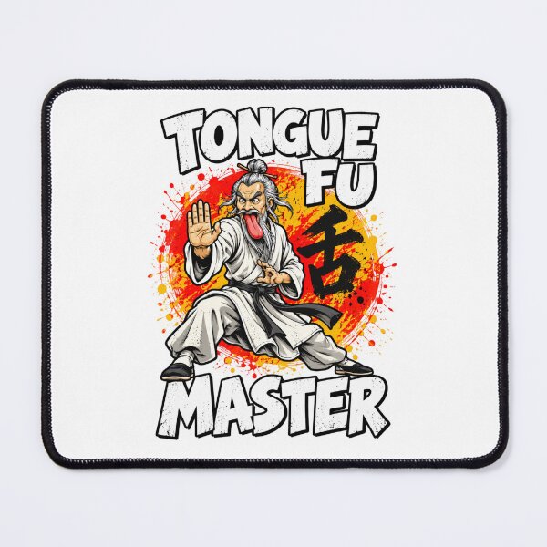 Item preview, Tongue Fu Master – Funny Kung Fu Adult Humor designed and sold by Vexa Tees.