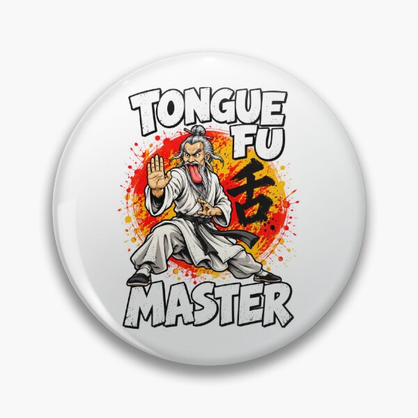Item preview, Tongue Fu Master – Funny Kung Fu Adult Humor designed and sold by Vexa Tees.