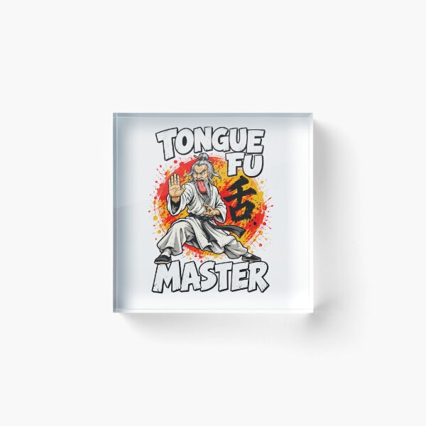 Item preview, Tongue Fu Master – Funny Kung Fu Adult Humor designed and sold by Vexa Tees.