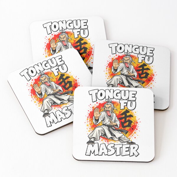 Item preview, Tongue Fu Master – Funny Kung Fu Adult Humor designed and sold by Vexa Tees.