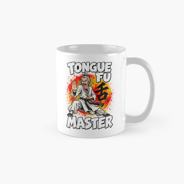 Item preview, Tongue Fu Master – Funny Kung Fu Adult Humor designed and sold by Vexa Tees.