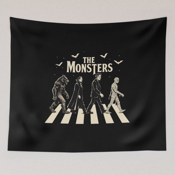 Item preview, Classic Monsters Abbey Road Parody  designed and sold by Dekeyser36.