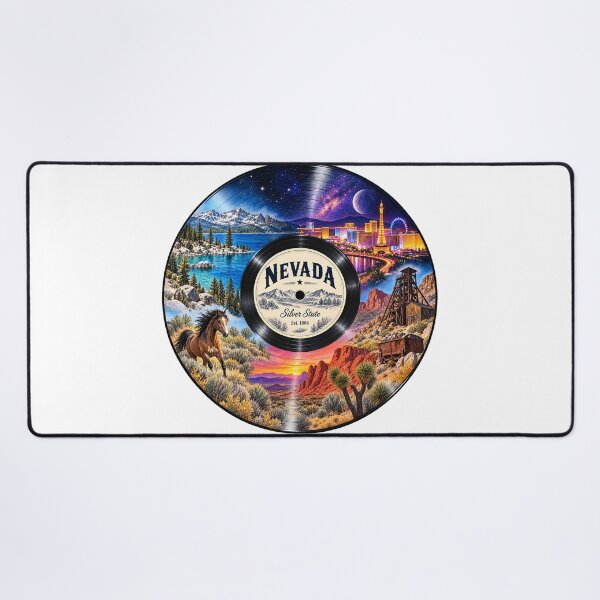Item preview, Nevada Vinyl Record designed and sold by Whimspired By Paxx.