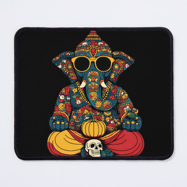 Item preview, Cool Elephant Halloween Pumpkin Skull Red Yellow Pants Pop Art designed and sold by PANNARUK THAILAND.