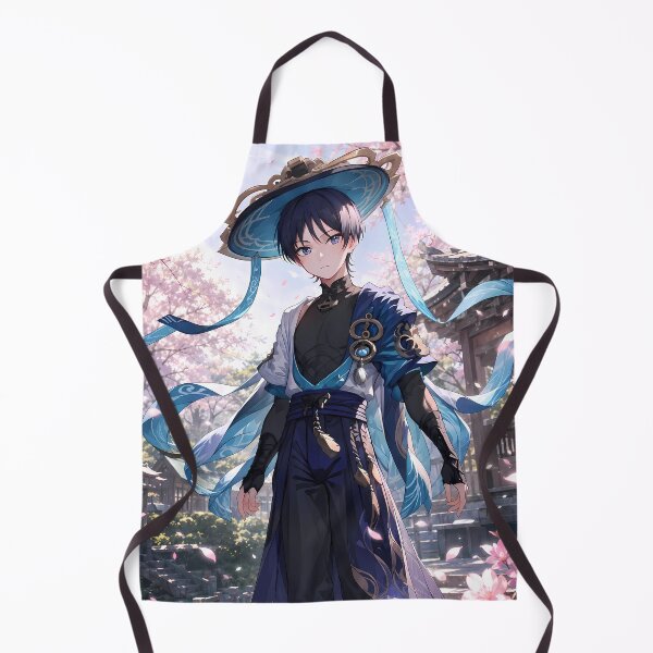Item preview, Wanderer Genshin Impact Cherry Blossom Temple Serenity designed and sold by SolenneAzur.