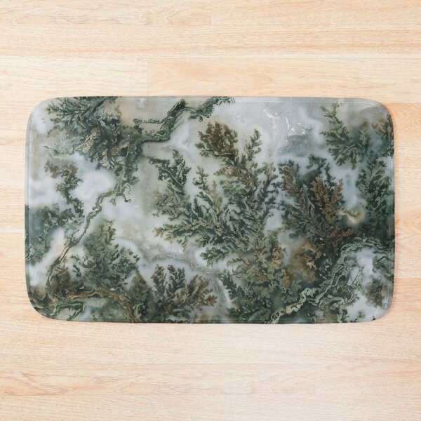Item preview, Green Moss Agate Stone Pattern designed and sold by SassyArtistry.