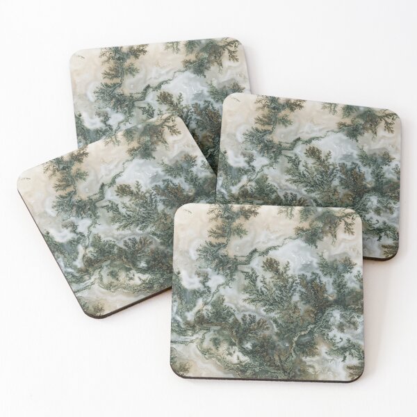 Item preview, Green Moss Agate Stone Pattern designed and sold by SassyArtistry.