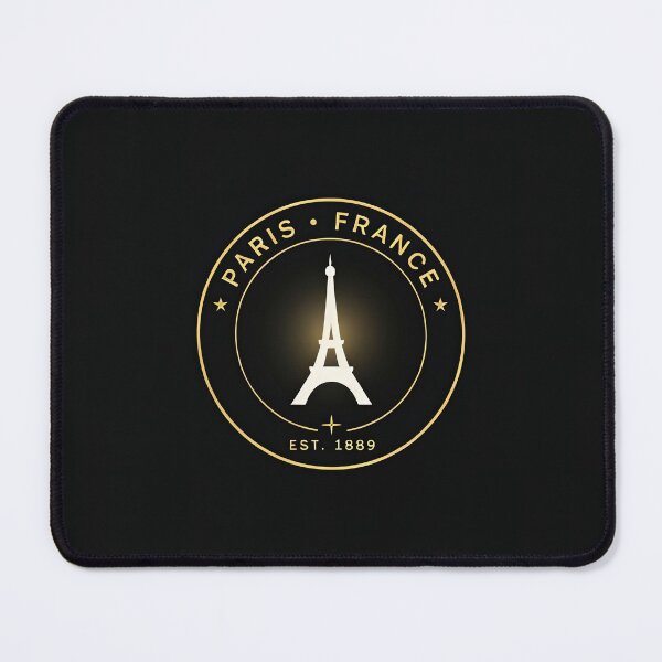 Item preview, Eiffel Tower Crest — Paris Circular Badge Logo designed and sold by Shutter-Dragon.