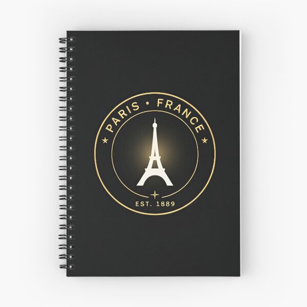 Item preview, Eiffel Tower Crest — Paris Circular Badge Logo designed and sold by Shutter-Dragon.