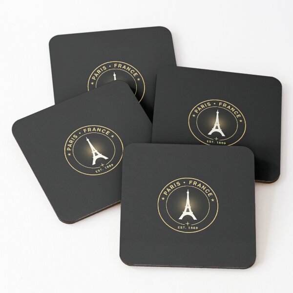 Item preview, Eiffel Tower Crest — Paris Circular Badge Logo designed and sold by Shutter-Dragon.