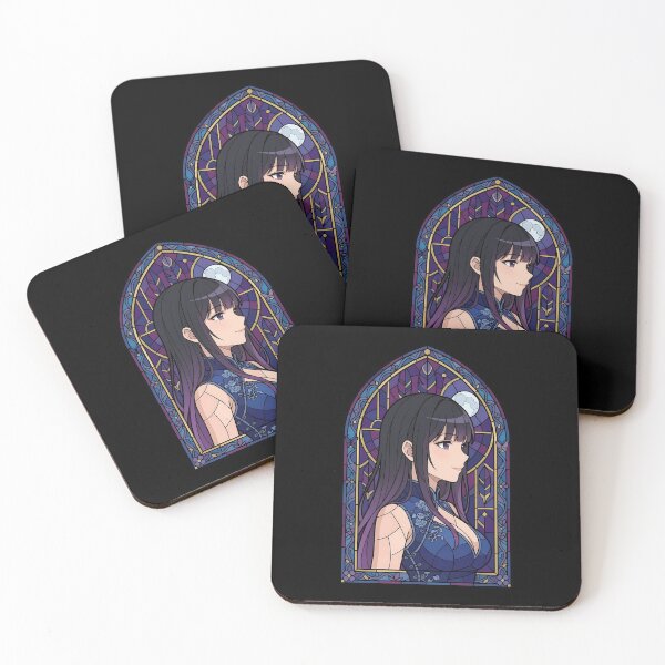 Item preview, Thea Spy Classroom Midnight Blue Stained Glass designed and sold by mildaclairmo.