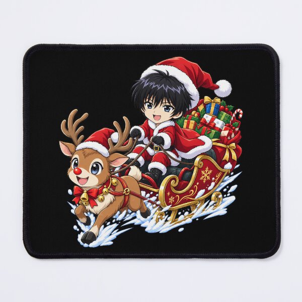 Item preview, Sojiro Seta Rurouni Kenshin Christmas Reindeer Sleigh designed and sold by SolenneAzur.