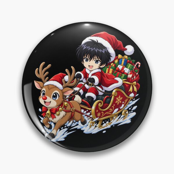 Item preview, Sojiro Seta Rurouni Kenshin Christmas Reindeer Sleigh designed and sold by SolenneAzur.