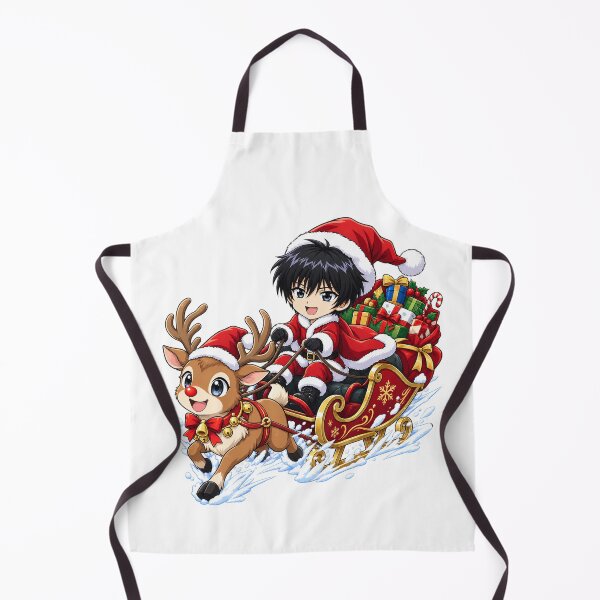 Item preview, Sojiro Seta Rurouni Kenshin Christmas Reindeer Sleigh designed and sold by SolenneAzur.